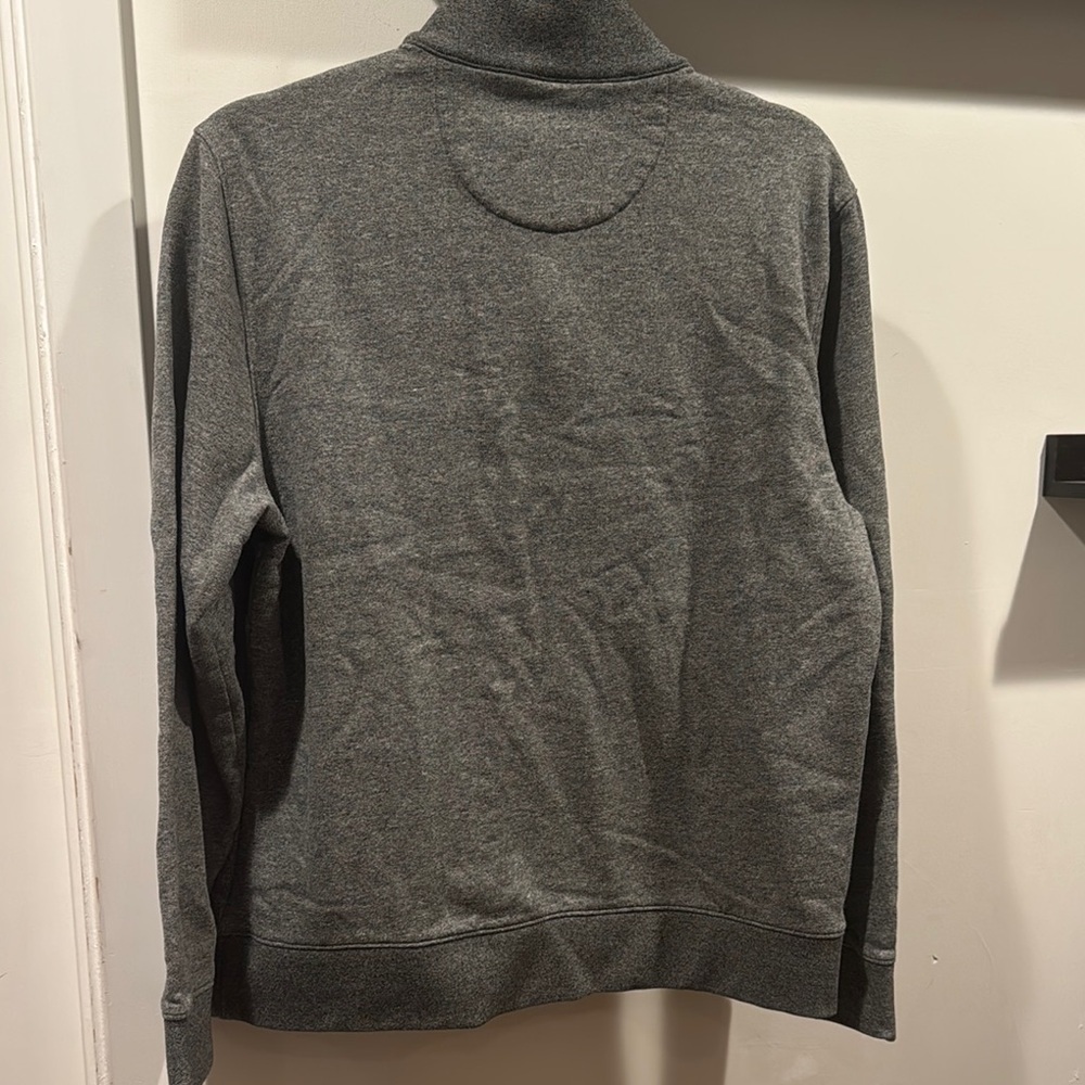 Untuckit Gray Quarter-Zip Pullover - image 5